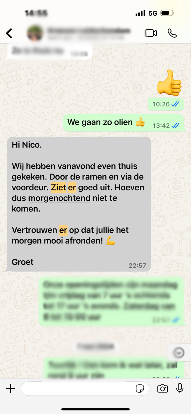 Wat onze klanten zeggen