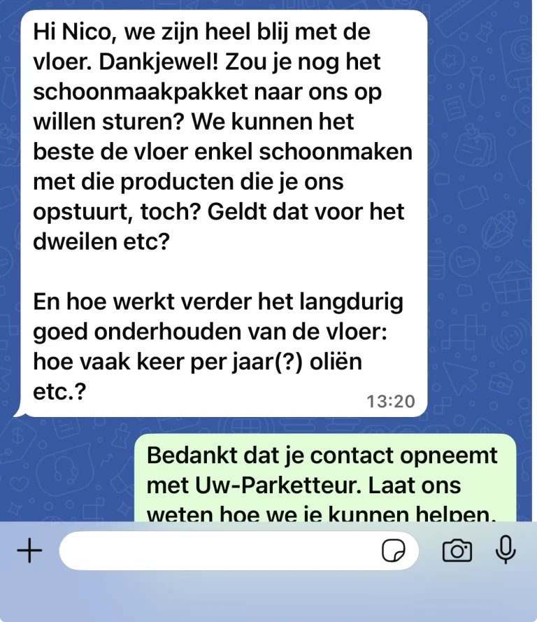Review vloer uw parketteur olien