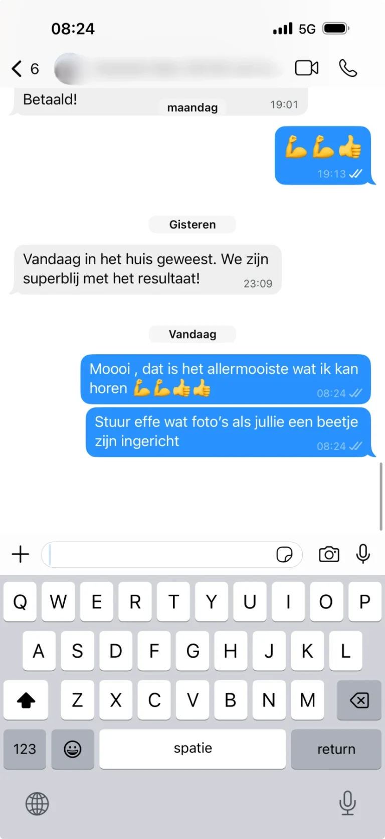 Mooi om te horen