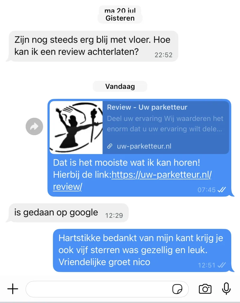 Review parketteur